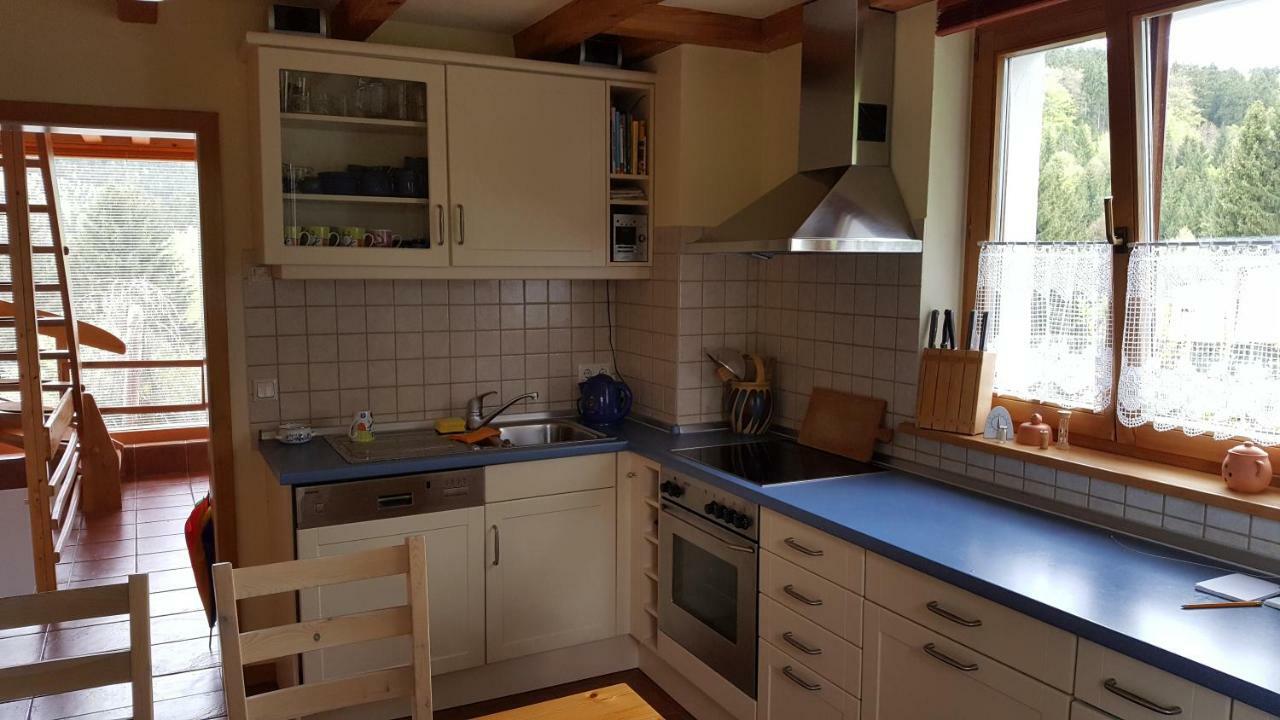 Ferienhaus Am Loeffelberghuettchen Gießübel Exterior foto