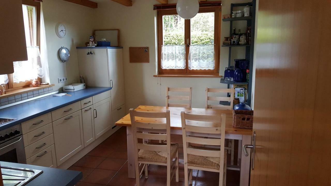 Ferienhaus Am Loeffelberghuettchen Gießübel Exterior foto